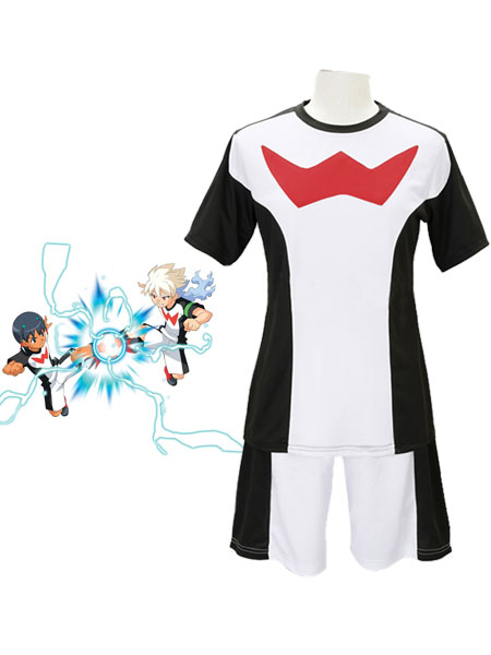 Inazuma Eleven GO: The Ultimate Bond Griffon Team Zero Summer Uniform Cosplay Costume